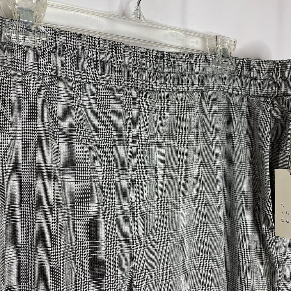 A New Day Womens High Rise Slim Straight Ankle Pull One Pants Comfy Stretchy - Picture 7 of 15